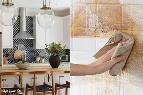 چه گیری کردیم از شر این چربیای دیوار پشت گاز / تو هم ناراحتی؟ این ترفندا چاره شونه