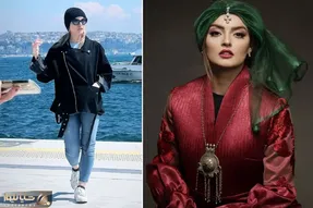 وقتی نیلوفر پارسا اینستا رو هم داره رو یه انگشتش میچرخونه!
