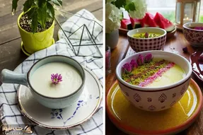 طرز تهیه فرنی با بهترین دستور / همراه با رازهایی که خوش طعم و خوشمزش میکنه