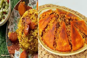 طرز تهیه قیمه لا پلو با گوشت چرخ کرده / یه پلو مخلوط عالی که خوشمزگیش حرف نداره