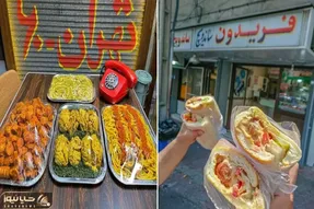 بهترین ساندویچ کثیف های تهران / اینجا انگار وسط تهران قدیم با داش مشتیا هم سفره شدی