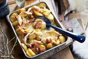 طرز تهیه یه غذای دلبر با سیب زمینی؛ اونم تو سه سوت بی دردسر و کار اضافی