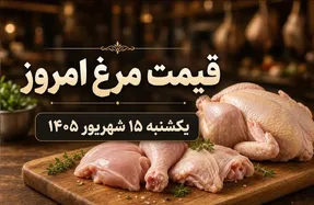 قیمت مرغ امروز یکشنبه 15 شهریور 1405؛ مرغ گران می‌شود؟