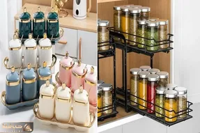 جا ادویه ای های جدید و پینترستی آشپزخانه؛ نهایت خاص بودن رو با این ها معنی کنید/ عالی برای جهیزیه عروس