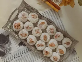 طرز تهیه باسلوق گردویی برای شب یلدا؛ خیلی آسونه حتما درست کنید