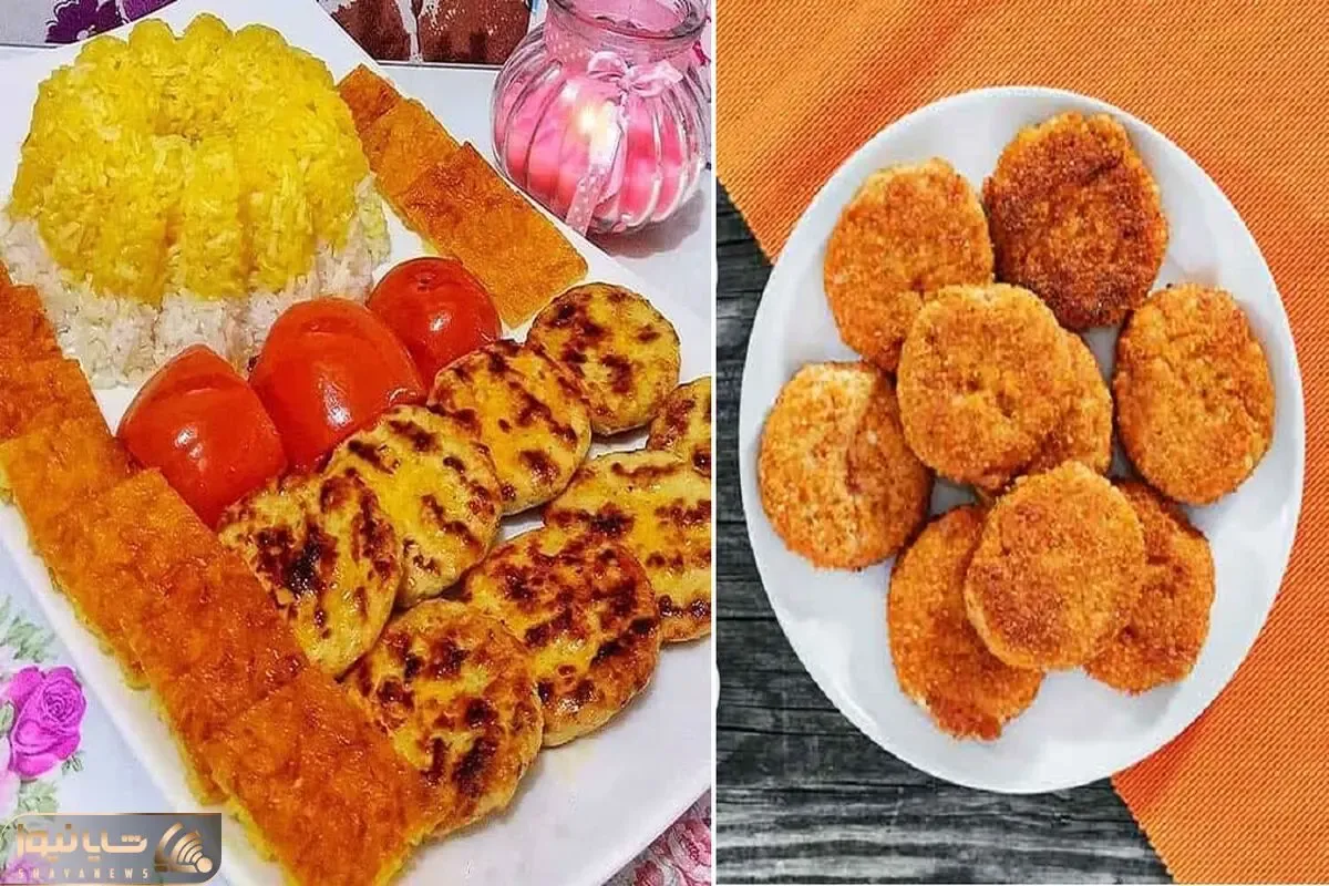 طرز تهیه کتلت مرغ و کته / یه طعم تازه و عالی رو امتحان کن