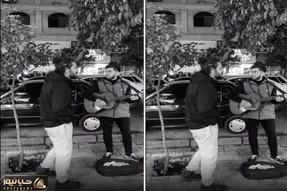 آواز خیابانی؛ ببینید این دو جوون چه با احساس ساز میزنن و میخونن روح مردم رو لمس کردن