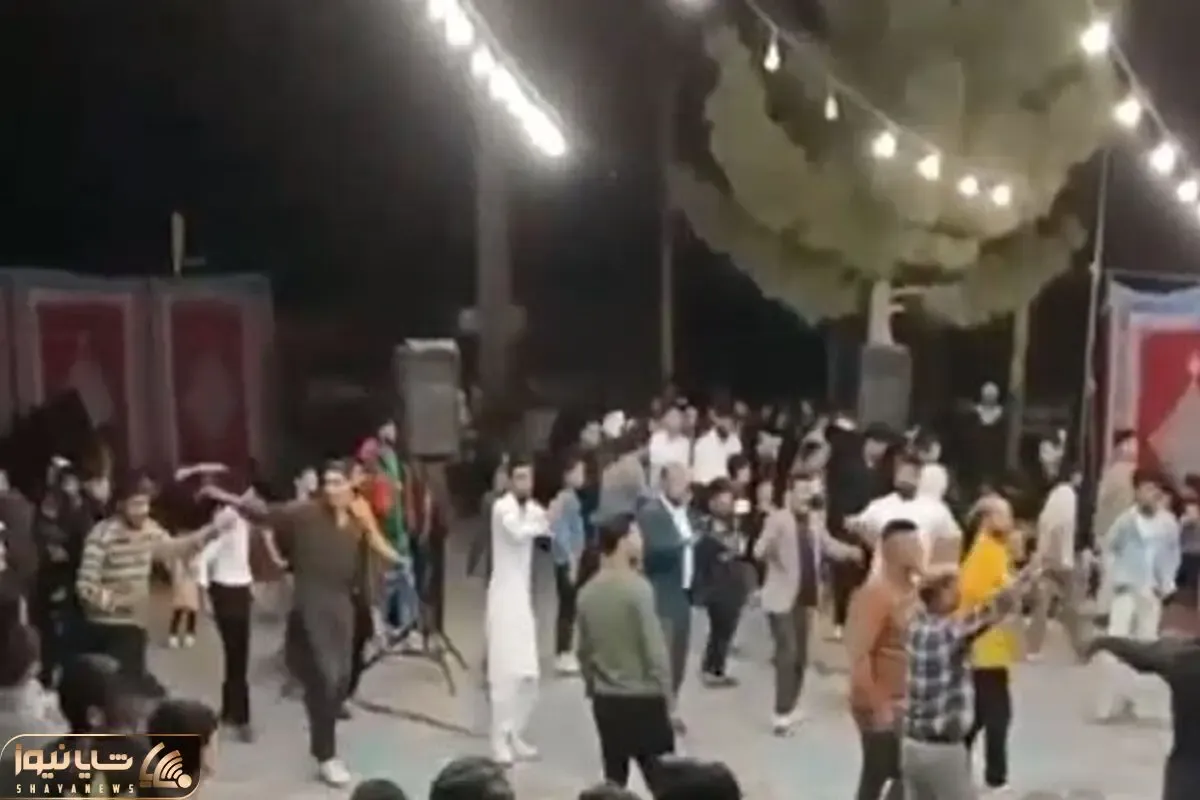 آواز شاد؛ یه عده وسط عروسی ریختن وسط انگار مجبور به این کار شدن انقد خسته حرکت میکنن