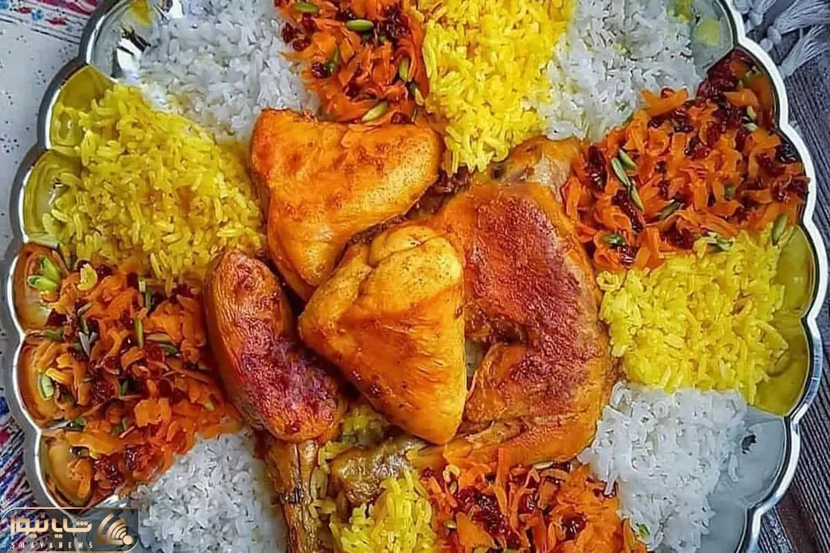 آموزش آشپزی؛ پلو درباری غذایی مجلسی و اصیل