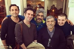 آواز شاد؛ کورس رقص بازیگرا با آهنگ ای شاخ تر برقصا فقط هنرمایی از رقص هوتن شکیبا