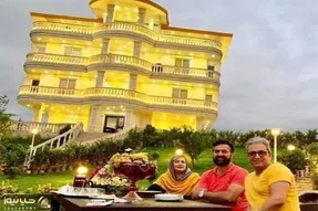 معماری خلاقانه؛ نگاه به سلیقه اونورآبی و خاص بهاره رهنما در دکوراسیون آشپزخانه عمارتش