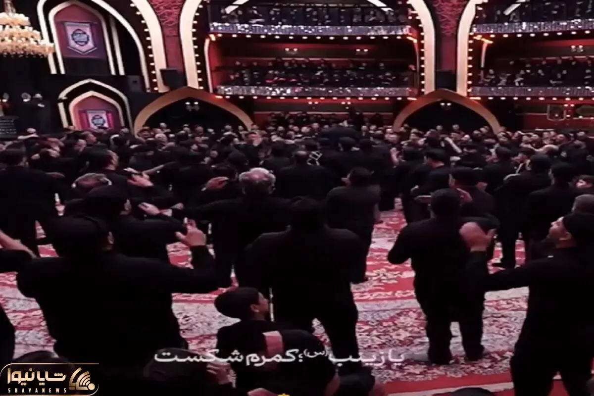 آواز داغدار؛ ترکیب نوحه یخلب عباسیم نهر فرات اوسته و سینه زنی حیدری که دلتو میلرزونه