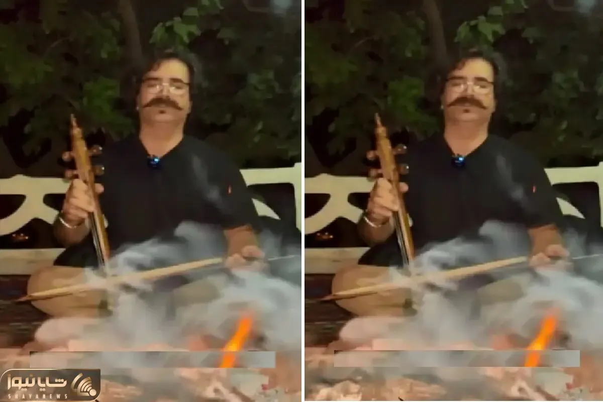 آواز محلی؛ آقای سیبیلو چه عاشقونه تو دود و مه آهنگ شوشتری میخونه!