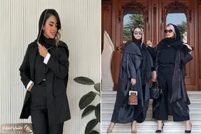 فوت و فن های شیک پوشی با تیپ مشکی/ وقت مشکی پوشیدن اینا رو رعایت کن یکنواخت دیده نشی