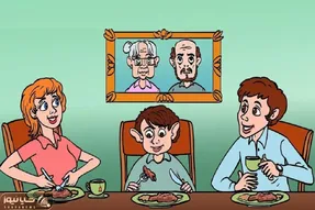 بازی فکری؛ اگه سرتاپات هوشه بگو کدوم از افراد خونواده نرمال نیست؟
