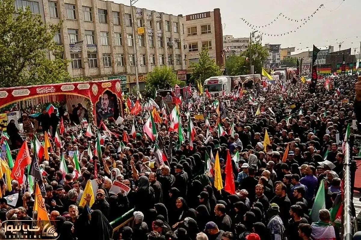 جزییات مراسم خاکسپاری سرداران حاجی‌زاده، باقری، ربانی و محقق