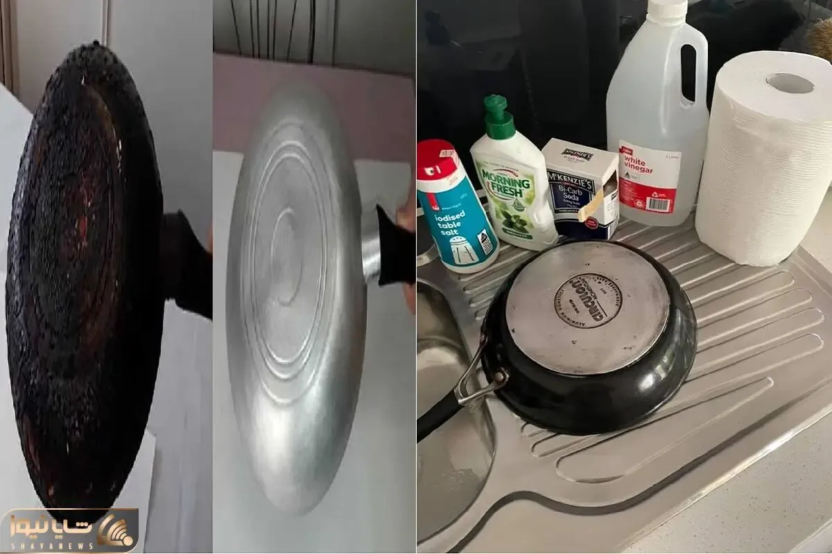 چطور قابلمه سوخته را مثل روز اول برق بندازیم؟/ راز خانگی با خداحافظی با قابلمه سوخته