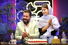 آواز شاد؛ رقص کیک مهدی سلطانی تو تولد نفس بازغی با آهنگ دوسم داری فقط سیس شهاب حسینی