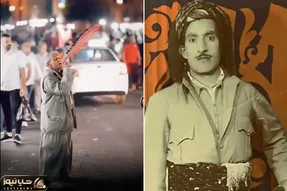 آواز بهجتی؛ پیرمرد وسط خیابون دستمال به دست با آهنگ حسن زیرک با غم کردی میرقصه