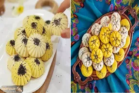 شیرینی نان برنجی خوراکی محبوب و سنتی عید نوروز/ دستور پخت راحت و سریع