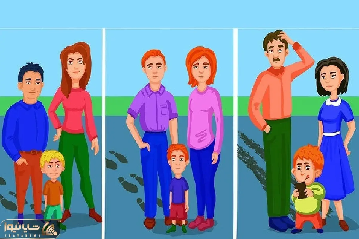 بازی فکری؛ اگه هوش ماکسیممی داری بگو کدوم از این خانواده ها رباتن؟