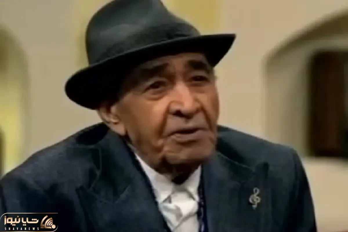 آواز شاد؛ ایرج خواجه امیری با عصا اومد و ریمیکسی از آهنگاش رو خوند فقط پیرهن صورتیش