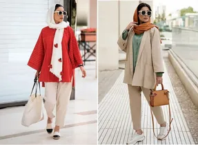 تیپای رنگی و شیک بزن اونم با مانتو کوتاه؛ هم کژوال و راحت باش هم با کلاس!