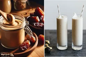 طرز تهیه اسموتی ارده و خرما / یه نوشیدنی خوشمزه و رژیمی که فول انرژیت میکنه