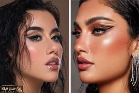 مدل آرایش دخترونه برای بیرون و مهمونی؛ دلبریایی که دخترای دهه 80 دارن از این میکاپاس