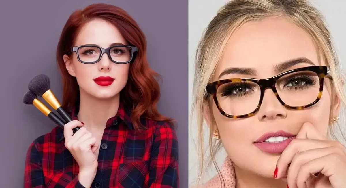 عینکی جاااان اینجوری آرایش کن؛ تکنیک های مخفی میکااااپ که هیچ جا بهت نمیگن