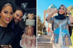 فیس جدید زنِ بابک جهانبخش هنر دکتر کاربلده که ازش راپونزل ساخته؛ نامادریه پایه ایشونه!