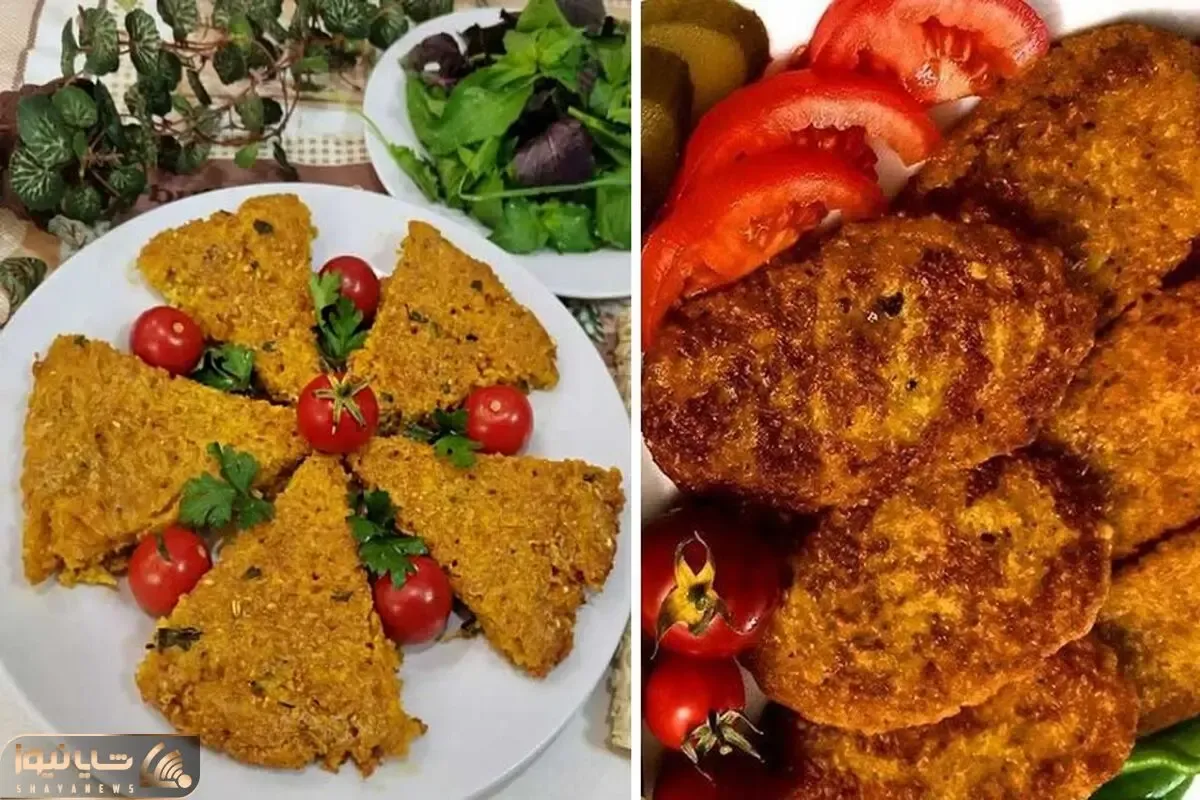 طرز تهیه کوکوی بلغور گندم / مقوی ترین کوکو که سریع و راحت آماده میشه