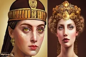 (تصاویر) دیدار با ملکه های جذاب ایران باستان از نگاه هوش مصنوعی؛ زیبارویان خُفته!