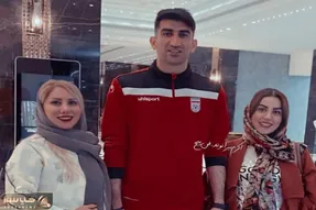 ویدیوی رقص لری علیرضا بیرانوند تو عروسی با کت شلوار گرون