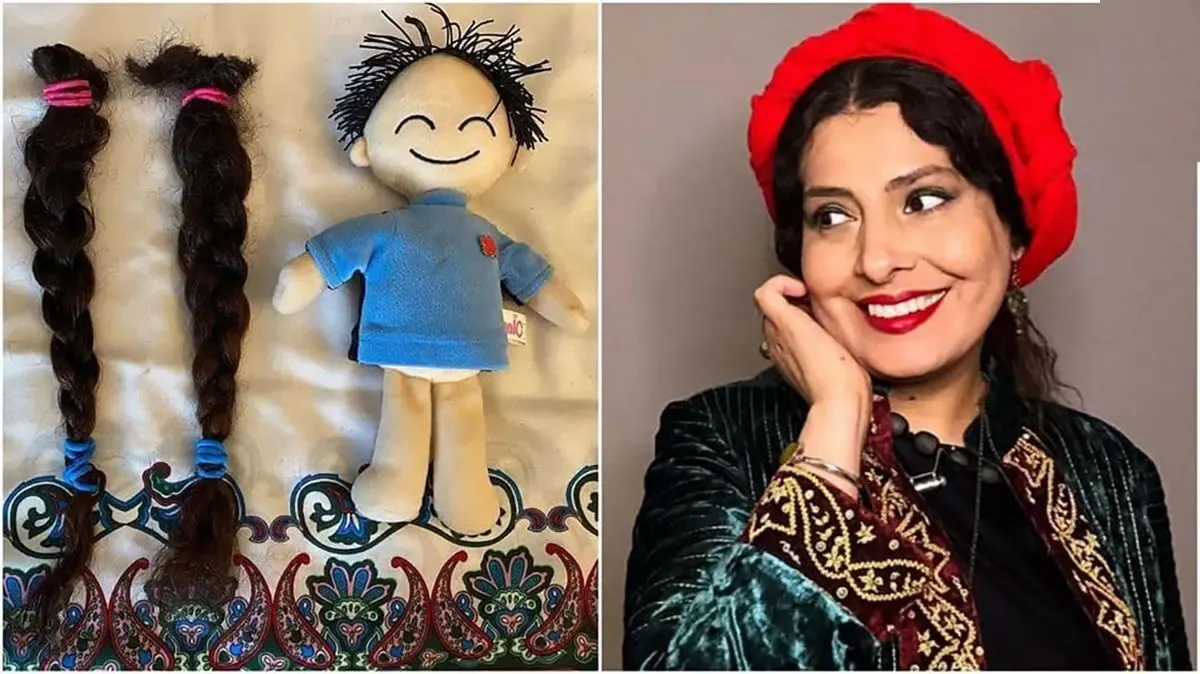 عکس زیبا از آیدا کیخایی و همسرش؛ آیدا سرطان دارد!