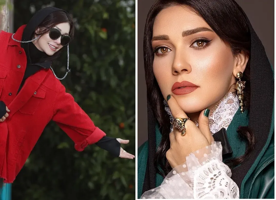 استایل شلوغ اما لوکس 