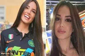 وقتی چهره و استایل مجری زیبای ایتالیایی طرفداران اینترمیلان رو هوادار آث میلان میکنه!