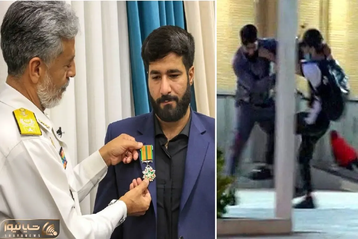 (عکس) فرزاد بادپا مدافع حرم شاهچراغ تکاور ارتش شد