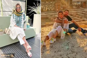 وقتی بهرام رادان به زنش میاد ولی زنش بهش نمیاد؛ جیرانو بیخی خدا پاهای مینارو نقاشیده!