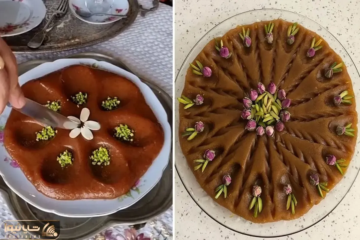طرز تهیه حلوای دارچین جهرم / طعم خاص و عالی از یه دسر سنتی و محلی