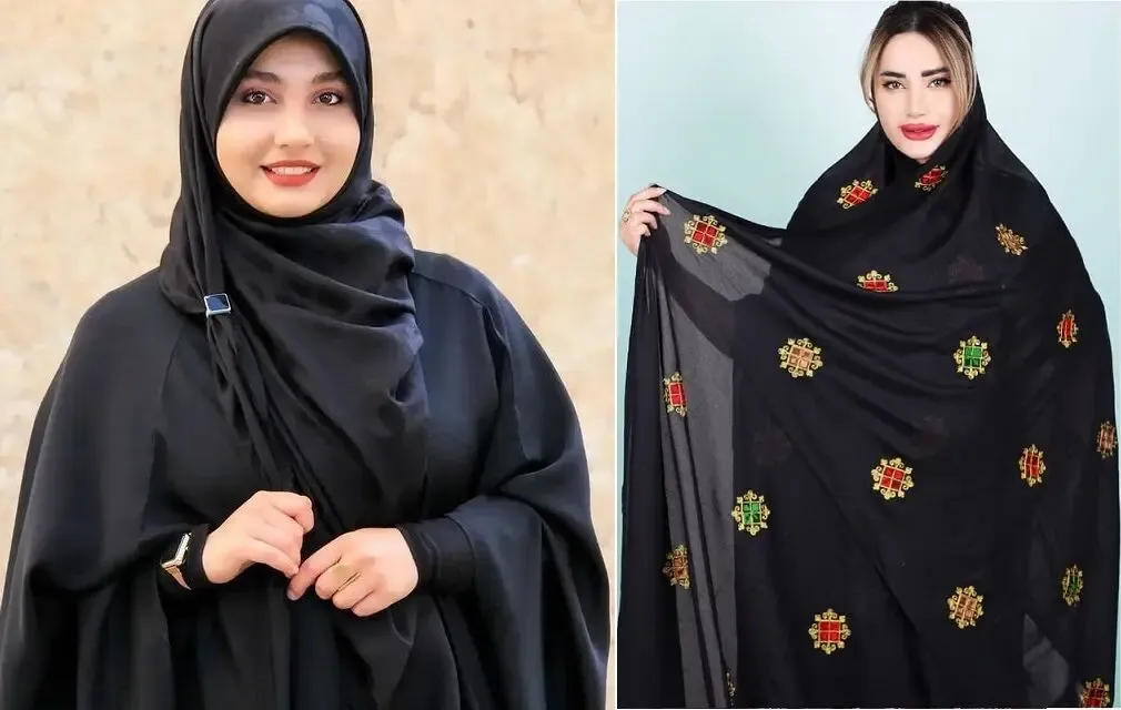 اگه دوست داری یه چادریِ باکلاس و جذاااب باشی خب ساده سر نکن؛ بزن تو کار قجری و فانتزی