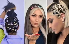 تزیین مو با گلسر ستاره ای رنگی و مشکی؛ زیباسازی موها و انواع مدل دهی با کمترین هزینه