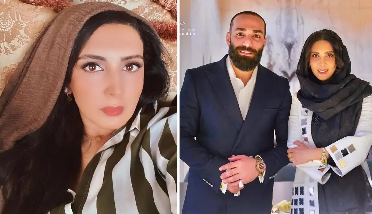 نزدیکی بیش از اندازه خانم بازیگر با 