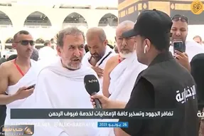 (ویدیو) تعریف و تمدید حاجی ایرانی 40 بار حج رفته از پادشاهان عربستان