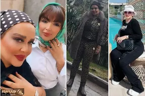 جولون بهاره رهنما با استایل منشوریش تو دبی؛ نیم قرنشه اما تیپ زده عین دُخی 20 ساله!