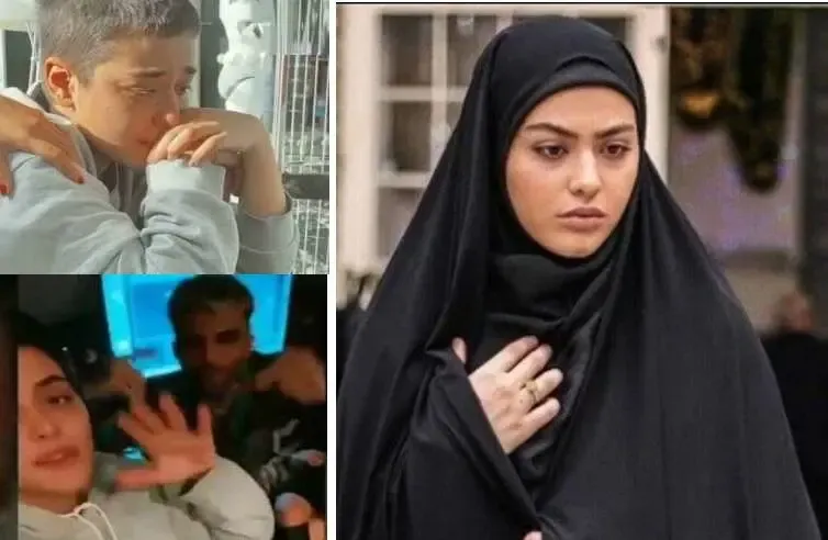 (ویدیو) گریه تلخ ریحانه پارسا در منزل پویان مختاری به خاطر پدر!