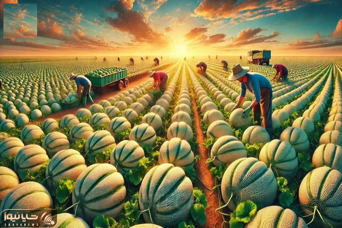 کشاورزی نوین؛ با سموم جدید طالبی کاشتن گرد و قلمبه توش قرمزه طعم توت فرنگی میده