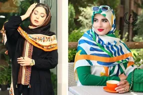 چه کنیم شال و روسریمون سُر نخوره؟ خوشگلم اگه توأم کلافه ای ازین ترفندا بزن که نَسُره