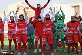 دختران پرسپولیس قهرمان شدن