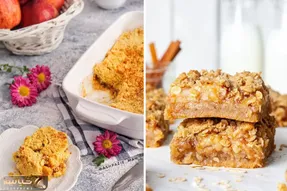 طرز تهیه کرامبل سیب؛ یه خوشمزهِ جذاب که بد جوری دلبری میکنه